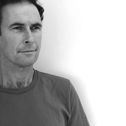 Black & white photo of Harry Lynskey